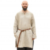 Battle Merchant Středověká lněná tunika, přírodní