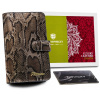 Peňaženka - Peterson Peterson Wallet Prírodná koža čierna PTN BS-603-1896 SN/B-Women's Product (Peterson Dámska peňaženka kožená had RFID hrad)