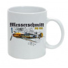 Hrnček keramický STRIKER Messerschmitt Bf 109 - biely