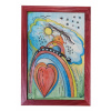 Dúha - Mgr. Zuzana Čarnoká,originálny,ručne maľovaný obraz S (do veľkosti 45x45cm) Viac farieb