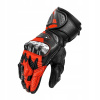 Rukavice SHIMA RS-3 RED FLUO pánske športové kožené motocyklové rukavice DARČEKY