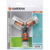 GARDENA 18287-20 Gardena Abzweig-Satz 13 mm (1/2), Grau, Orange plast rozbočovací sada 13 mm (1/2) Ø, rychlospojka