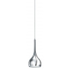 Závěsné svítidlo Azzardo Soul 1 chrome AZ1652 E27 1x60W IP20 18cm chromové
