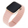 Remienok FIXED Magnetic Strap s magnetickým zapínaním pre Apple Watch 42/44/45mm ružový FIXMST-434-PI