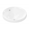 Hansgrohe Xuniva S umývadlo 40x40 cm okrúhly vstavané umývadlo biela 60155450