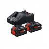 BOSCH 2× ProCORE18V+ 8.0Ah + GAL 18V-160 - 1600A02X03 - Základná súprava