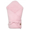 Mušelínová zavinovačka na zaväzovanie, Baby Nellys, 75x75cm, ružová