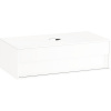 Kúpeľňová skrinka pod umývadlo RAVAK Step biela vysoko lesklá 1000 x 305 x 540 mm X000001429