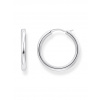 Thomas Sabo CR745-001-21 Bold - Silver Hoop Earrings 26,8 mm