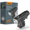 Baterka LED na bicykel Videx 20W 2000 lm 5000K IP68 USB + držiak