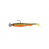 Fox Rage Bulk Loaded Slick Shads UV Natural Perch 13cm 4/0 15gr Plastová Nástraha