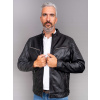Max Original Leather Pánska kožená bunda 8066 black (4XL 62-64) - Čierna - 4XL