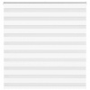 vidaXL Zebra roleta biela 145x150 cm šírka látky 140,9cm polyester 4014764