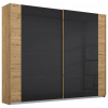 Rauch Möbel SKRIŇA S POS. DVER. – HOR.VED, antracitová, dub artisan, 225/210/62 cm - Online Only spálne - 000380117927