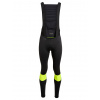 Vaude cyklistické nohavice Kuro Warm Bib, pánske, neon yellow