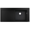 Hansgrohe S 51 granitový drez 105x51 cm čierna 43314170