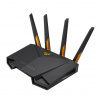ASUS TUF Gaming AX3000 V2 bezdrôtový smerovač Gigabit Ethernet Dvojpásmový (2,4 ghz/5 ghz) Čierna, Oranžová (TUF-AX3000 V2)