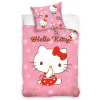 Carbotex Obliečky do postieľky Hello Kitty Malá Mlsalka - vyp
