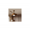 Immax Neo | Immax NEO 07286L-LED Stm. str. ventilátor LED/18W/230V hnedá Wi-Fi Tuya + DO | IM1421