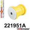 Zadní nápravnice přední silentblok 60mm Sport 221951A (Zadní nápravnice přední polyuretanové tvrdé tuningové lůžko silentblok 60mm Sport)