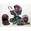 Kombinovaný kočík Raf-pol ASPERO - Plum (3-kombinácia)