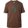pánske tričko FALLEN INSIGNIA TEE BROWN/GREEN M