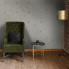 Wallart Tapeta Concrete Fan Gold