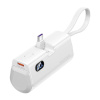 Powerbank Vention wyświetlacz LED 4800mAh 22.5W FHQW0 (biały) 49604