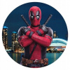 CUKROVÁ TLAČ jedlý obrázok na tortu Cukrová hmota Deadpool Wolverine Avengers 2
