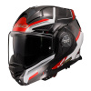 Preklápacia prilba na motocykel LS2 FF901 Advant X Spectrum čierno/bílo/červená XL