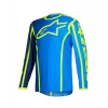Dres FLUID APEX, ALPINESTARS (modrá/žlutá fluo) 2026 S