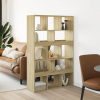 zahrada-XL Deliaca stena dub sonoma 100x33x156,5 cm kompozitné drevo 3309530