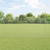 zahrada-XL Plot s stĺpmi Strieborná 1.5 x 25 m Oceľ 3336375