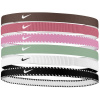 Nike Flex Headbands (6 Pack) Tattoo/Peony One Size