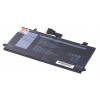 Baterie T6 Power Dell Latitude 12 5285, 5290 2in1, 5500mAh, 42Wh, 4cell, Li-pol NBDE0200 neoriginálna
