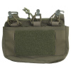 Airsoft predný panel pre nosič plátov DOPE na 3 zásobníky M4 Delta Armory Ranger Green