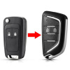 Vauxhall 2 tlačidlá obaly na kľúče HU100