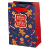 Legami Darčeková taška Legami Gift Bag - Small - Gingerbread