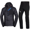 NORTHFINDER Beskydok Black & Skitouringové nohavice Rysy Blk