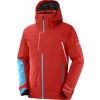 Salomon Race Jacket M Goji Berry C15870 pánská nepromokavá zimní lyžařská bunda 20000 - XL