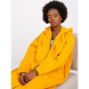 Dámska dlhá základná mikina Betty RUE PARIS jasne oranžová