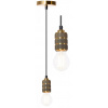 Toolight Toolight, závesná stropná lampa 1xE27 APP344-1CP, medená, OSW-08411