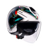 Prilba AGV ETERES Ghepard Matt White Black Green Veľkosť: S (55-56 cm)