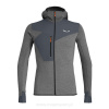 PÁNSKA LYŽIARSKÁ MIKINA SALEWA PUEZ 2 DRY HOODED BLACK OUT MELANGE 2024 XL