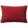 Dekoria Obliečka Kinga pikovaná 60 x 40 cm, Rød, 60 x 40 cm, Velvet, 704-15