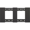 Rámeček BTICINO KA4802M2KG 2+2M ČERNÁ
