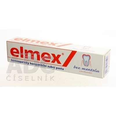 ELMEX BEZMENTOLOVÁ ZUBNÁ PASTA 1x75 ml