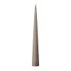 ester & erik Adventná kónická sviečka Calendar Soft Clay, 37 cm – hnedá