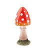 Jesenná dekoračná huba Muchotrávka, 12 cm, polyresin, 12 cm