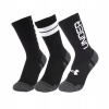Under Armour ponožky UA Perf Tech Nov 3pk Crew 1379515-002 black